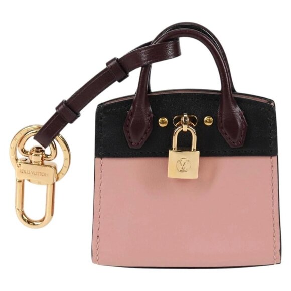 LOUIS VUITTON City Steamer Charm Leather Pink - Picture 8 of 16